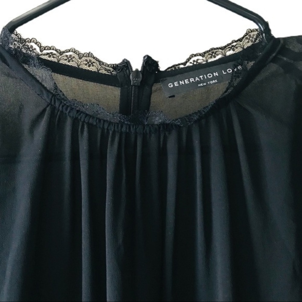 Generation Love RUMI DRESS Black Dress NEW Small Revolve Event Occasion - Picture 2 of 6